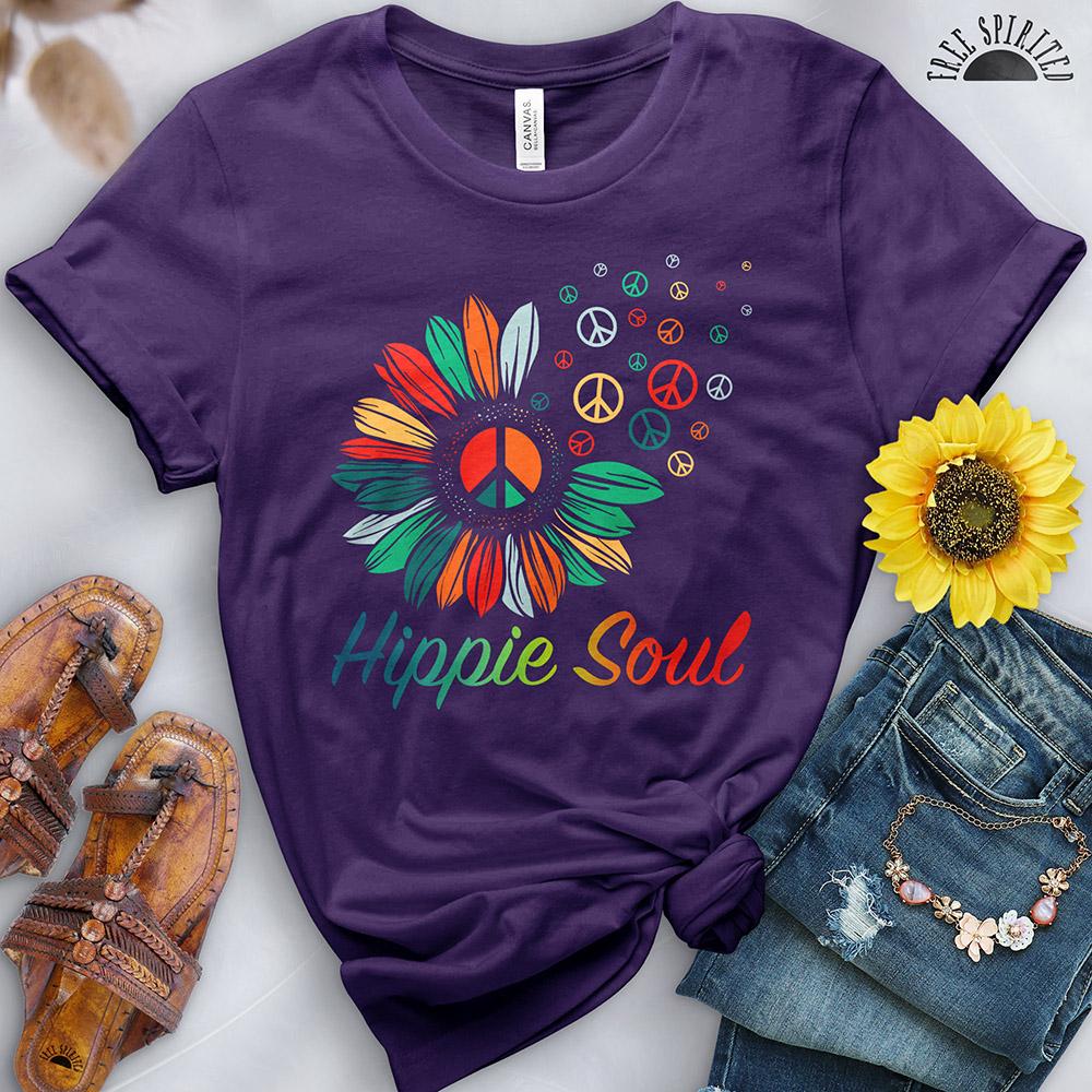 Hippie Soul Flower Tee - Free Spirited