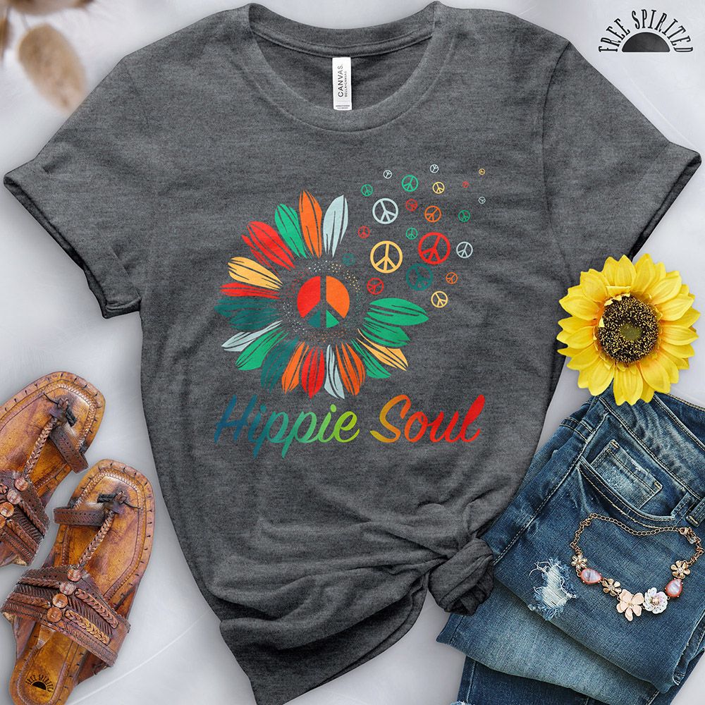 Hippie Soul Flower Tee - Free Spirited