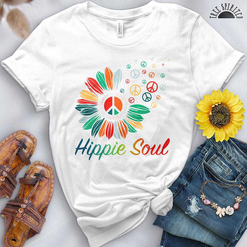 Hippie Soul Flower Tee - Free Spirited