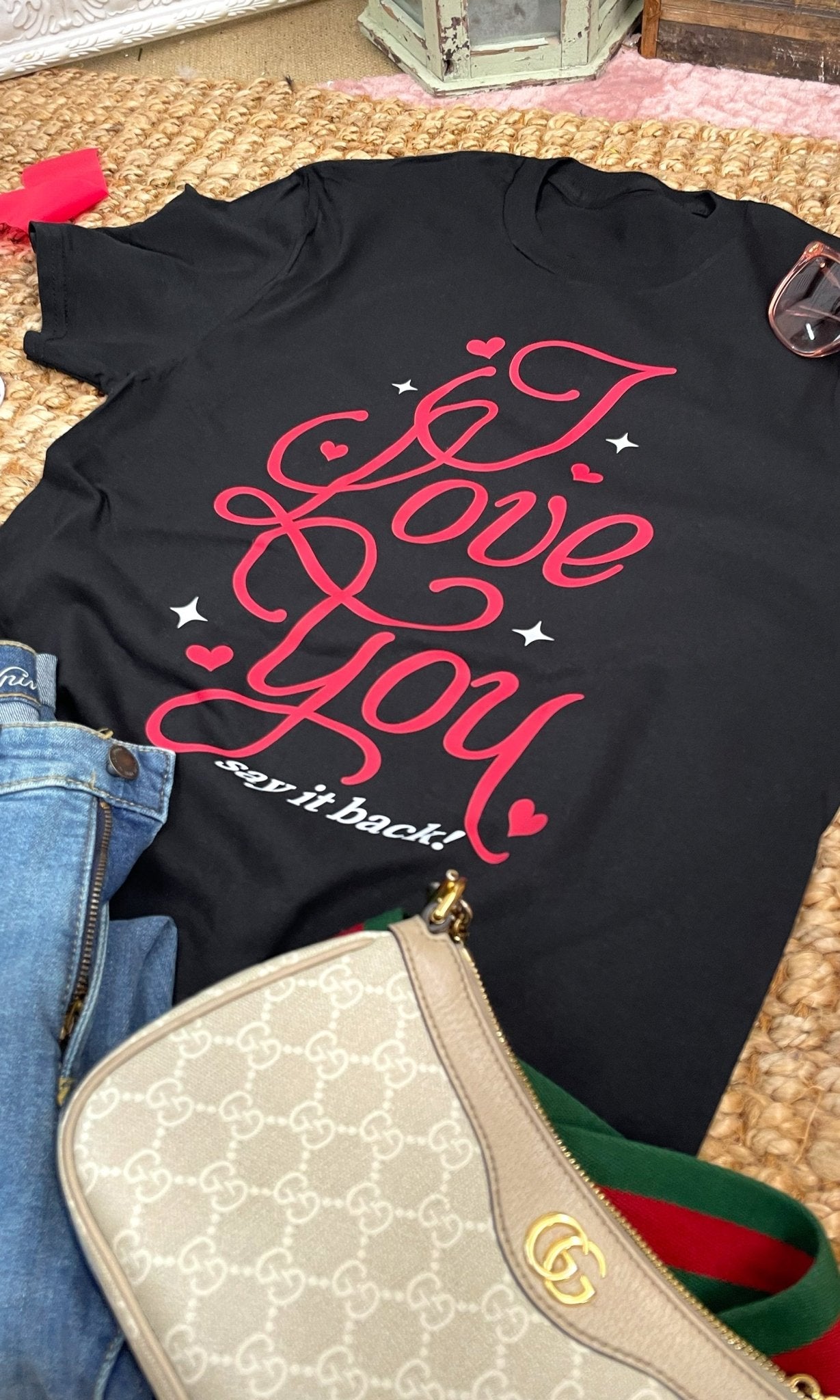 I Love You Say It Back Graphic T-Shirt - Free Spirited