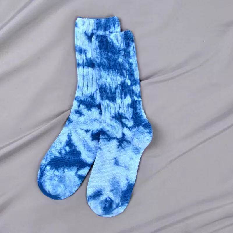 Tie-Dye Crew Socks