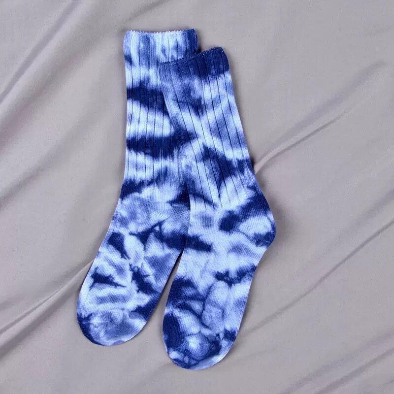 Tie-Dye Crew Socks