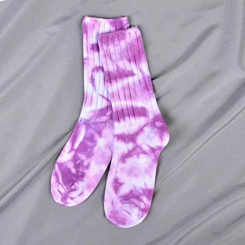Tie-Dye Crew Socks