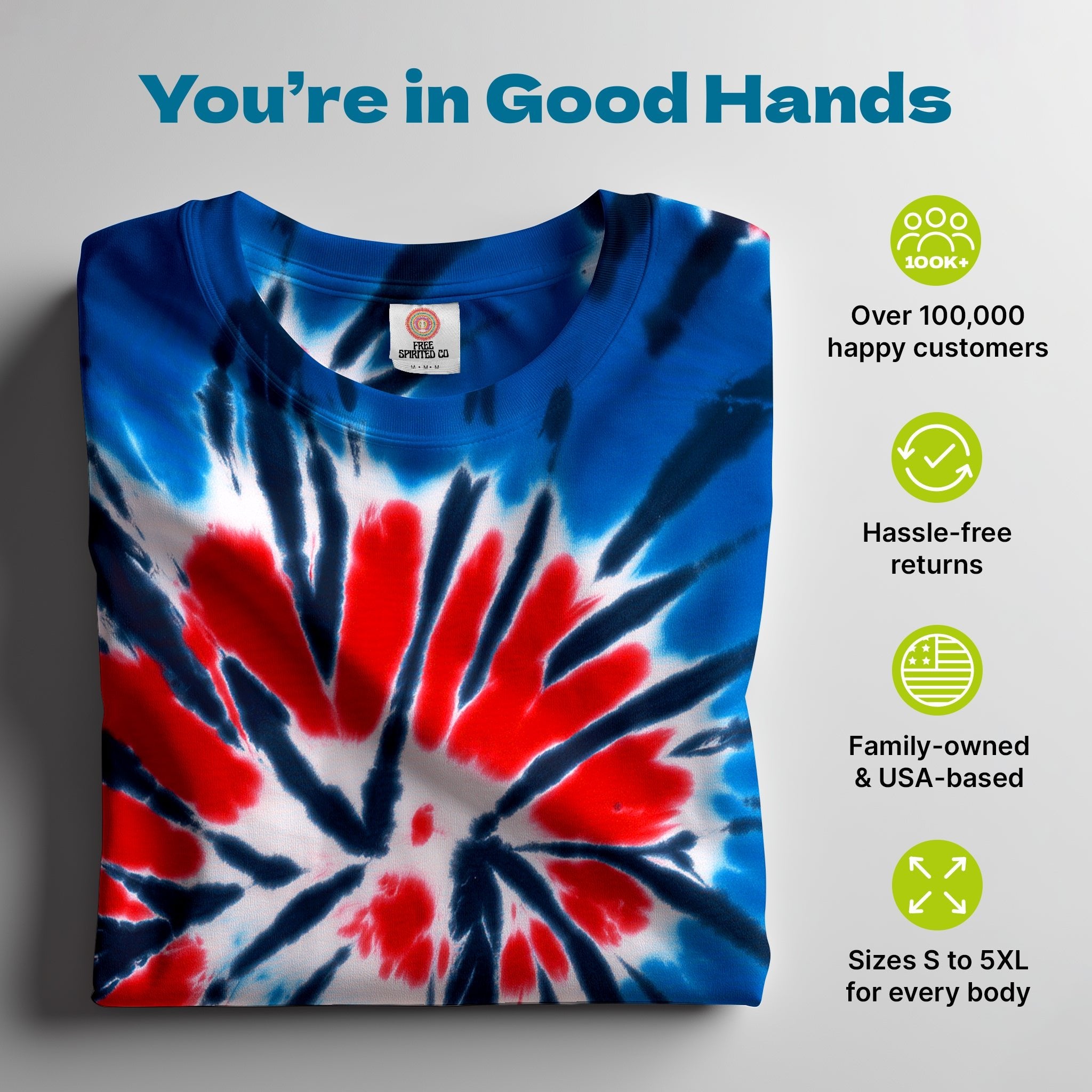 Independence Premium Hand - Dyed Comfort Shirt - Free Spirited