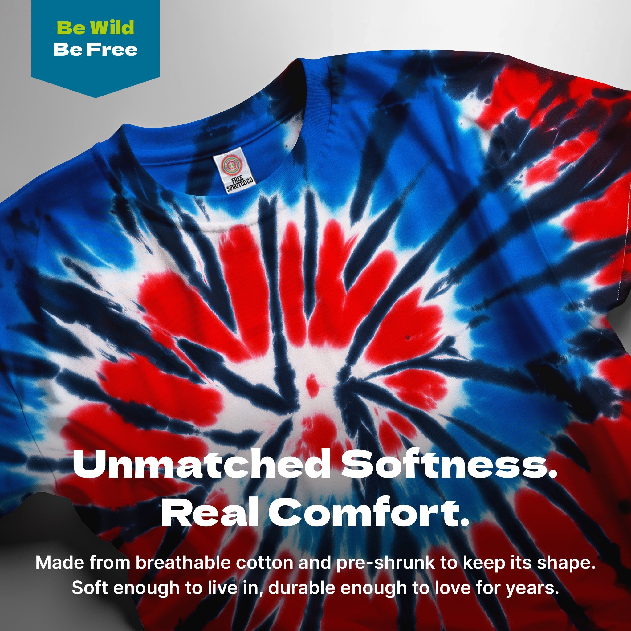 Independence Premium Hand - Dyed Comfort Shirt - Free Spirited