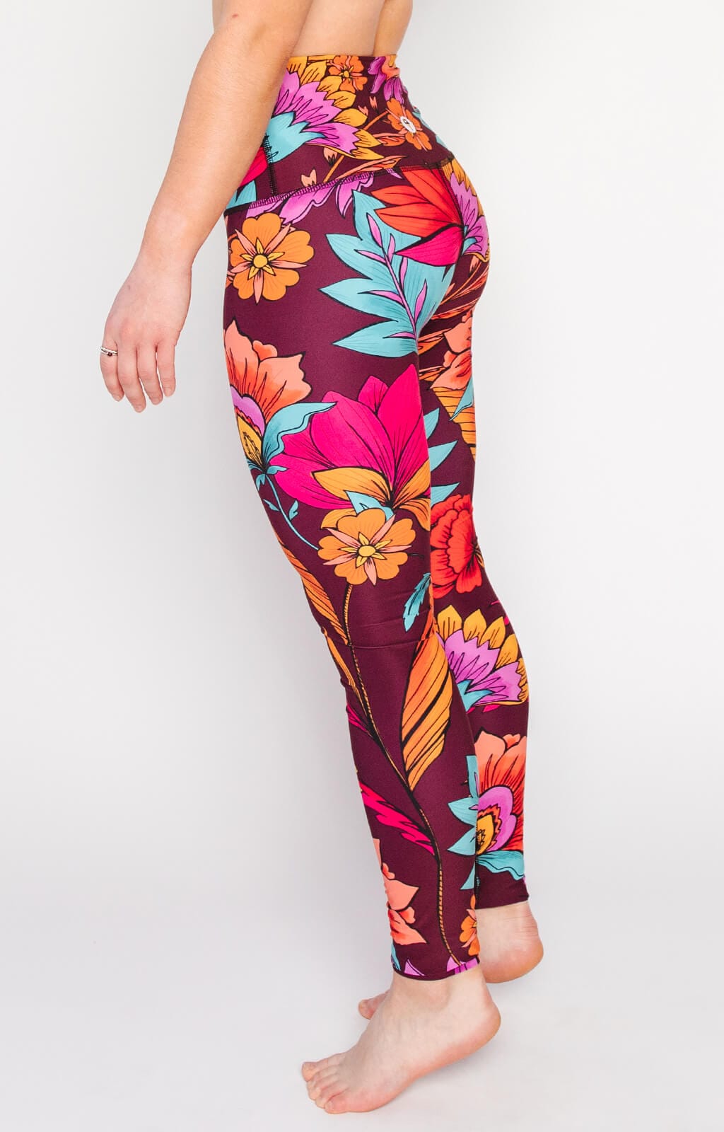 Indie Flow Printed Yoga Leggings - Free Spirited