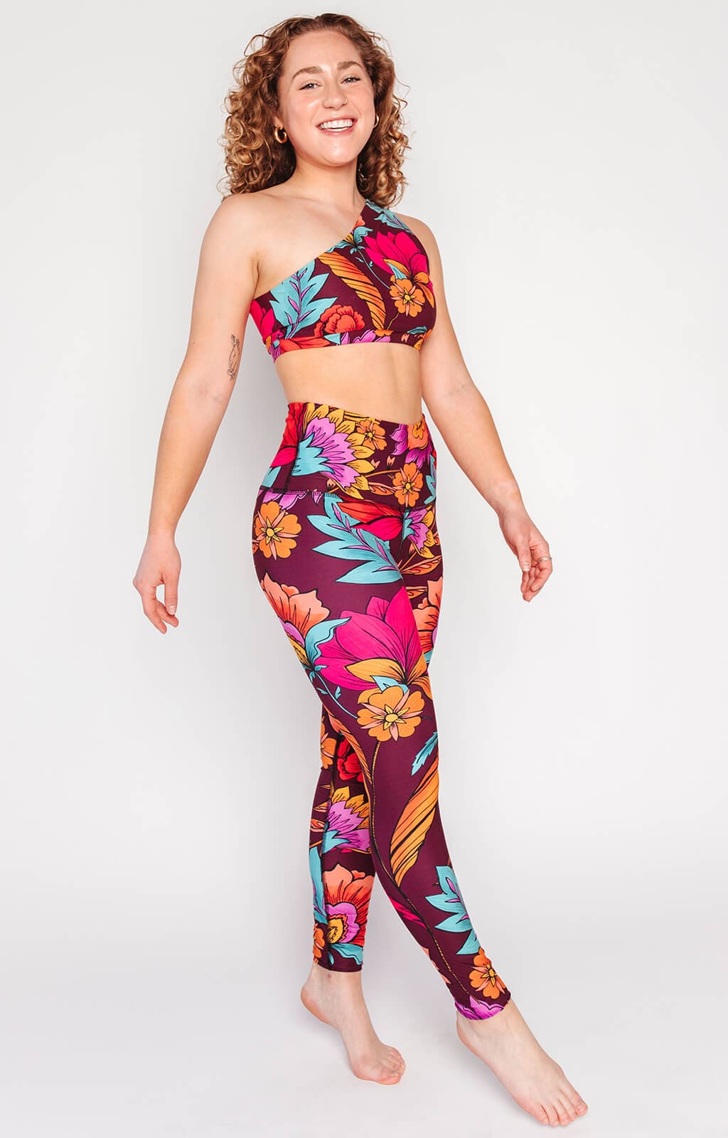 Indie Flow Printed Yoga Leggings - Free Spirited