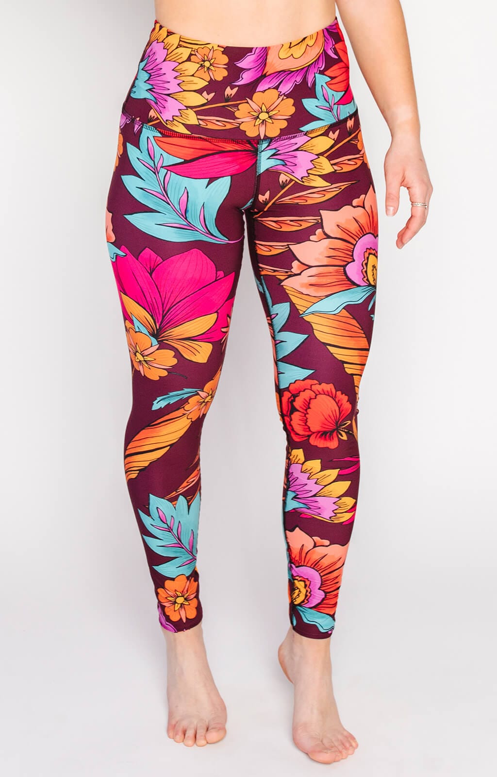 Indie Flow Printed Yoga Leggings - Free Spirited