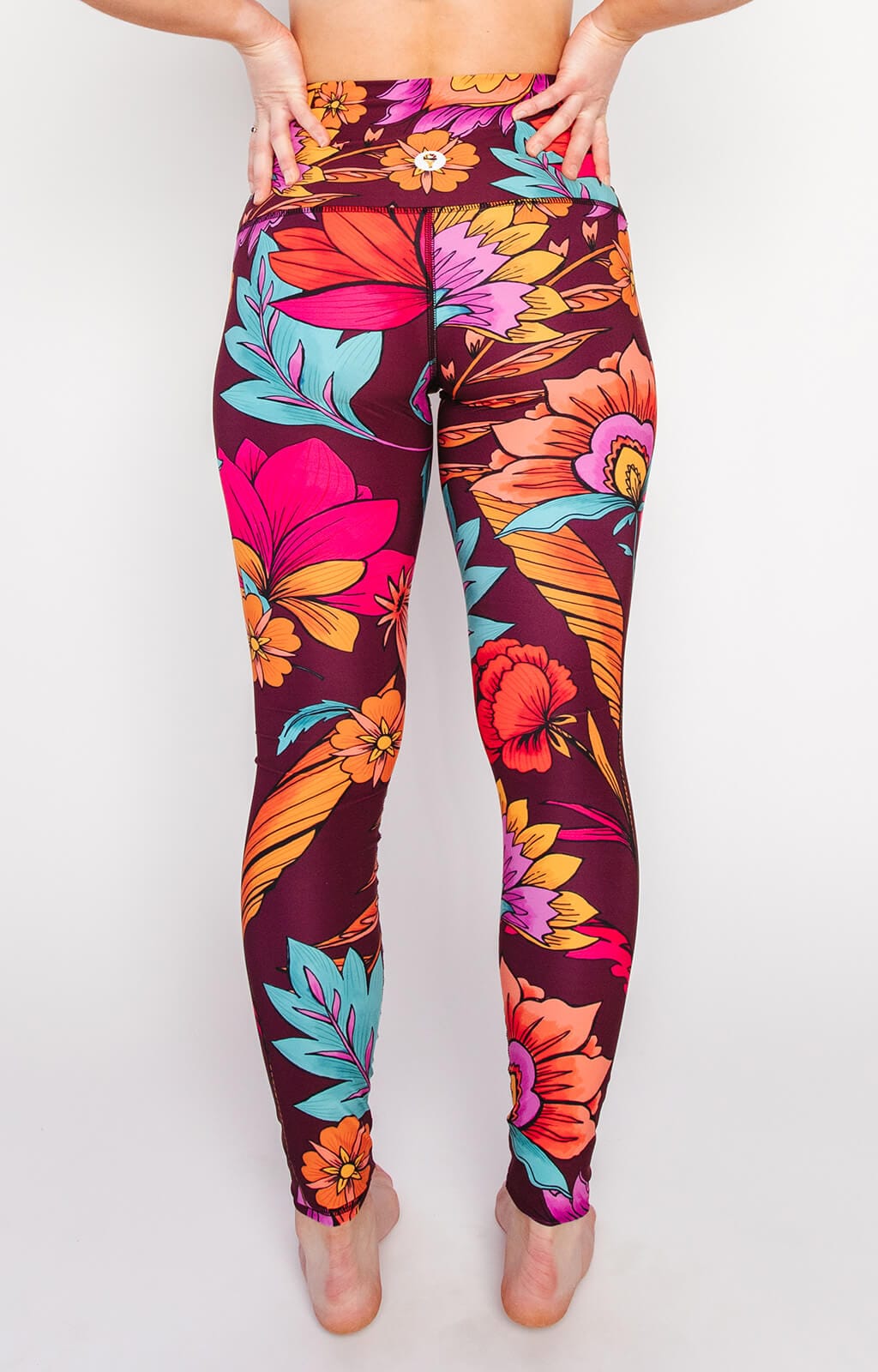 Indie Flow Printed Yoga Leggings - Free Spirited