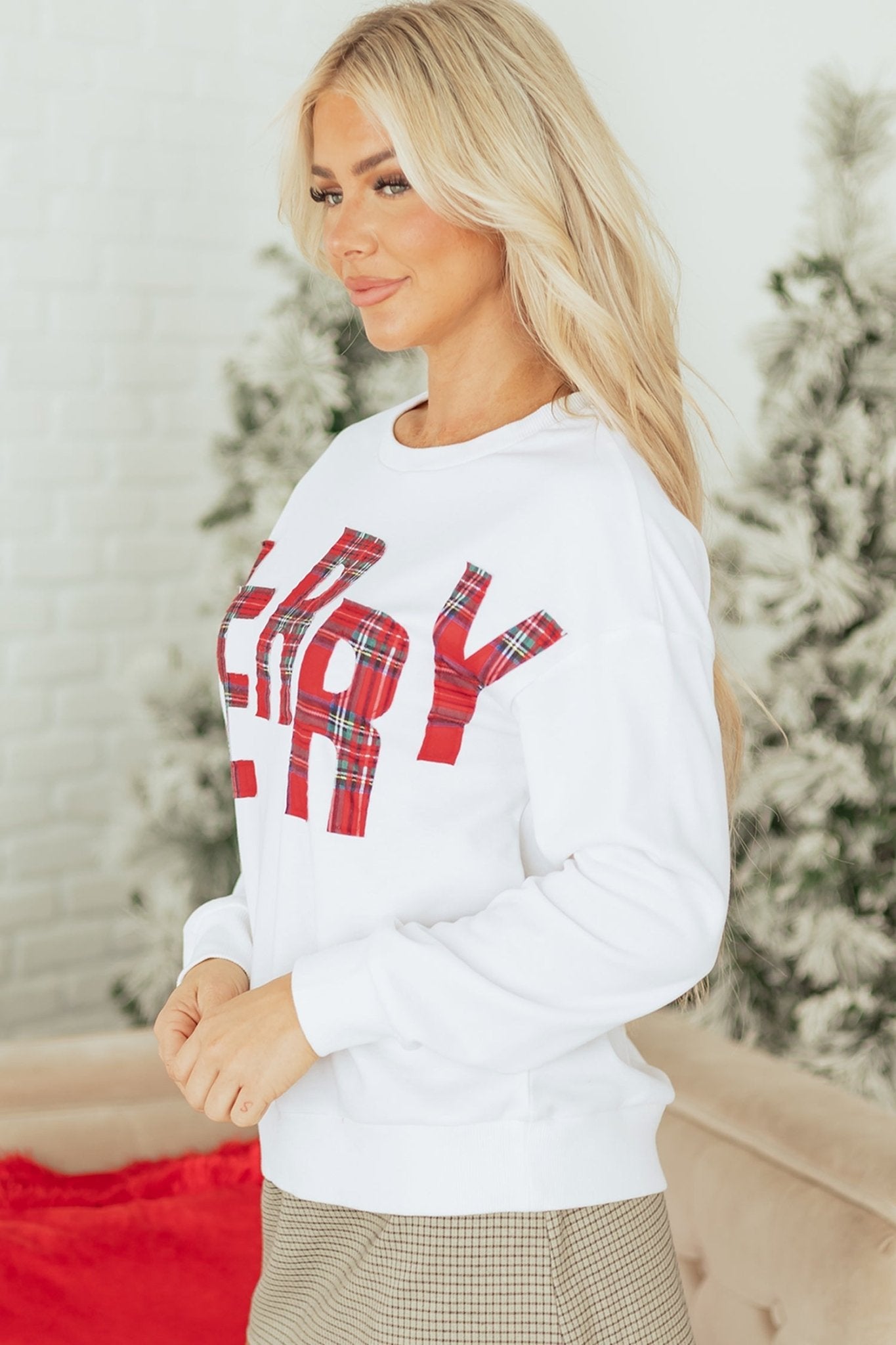 Joanna Merry Christmas Vacation Sweatshirt - Free Spirited