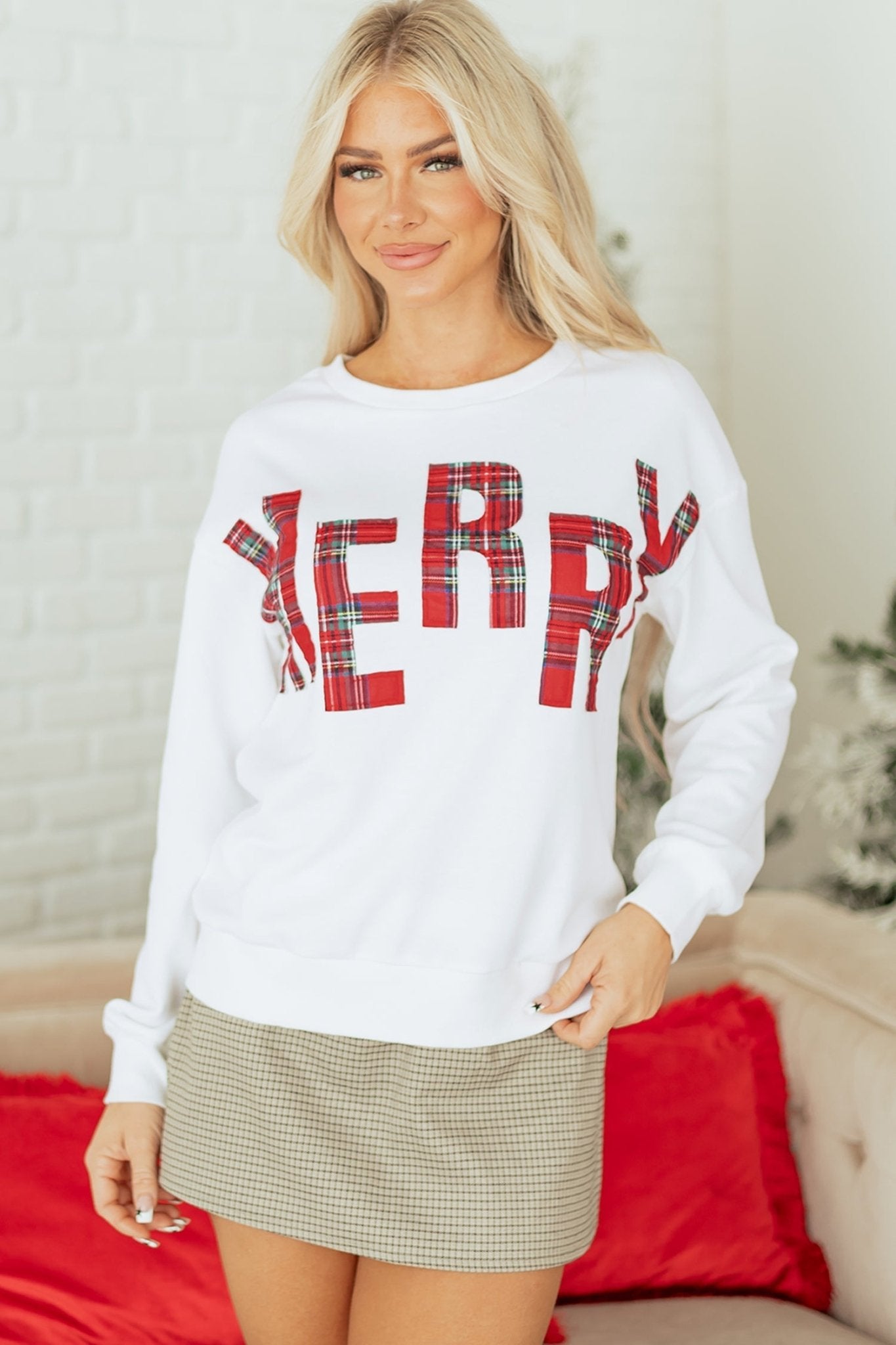 Joanna Merry Christmas Vacation Sweatshirt - Free Spirited