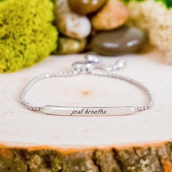 Just Breathe Bracelet - Free Spirited