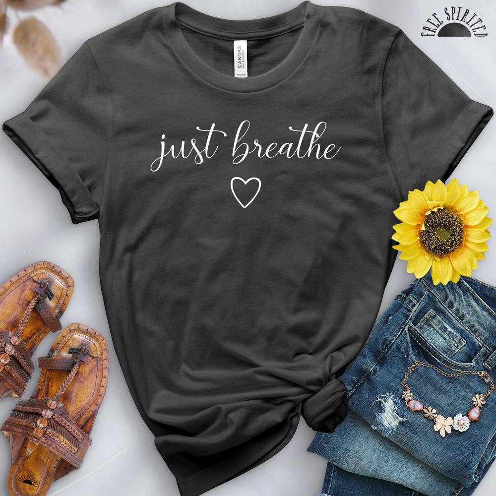 Just Breathe Tee - Free Spirited