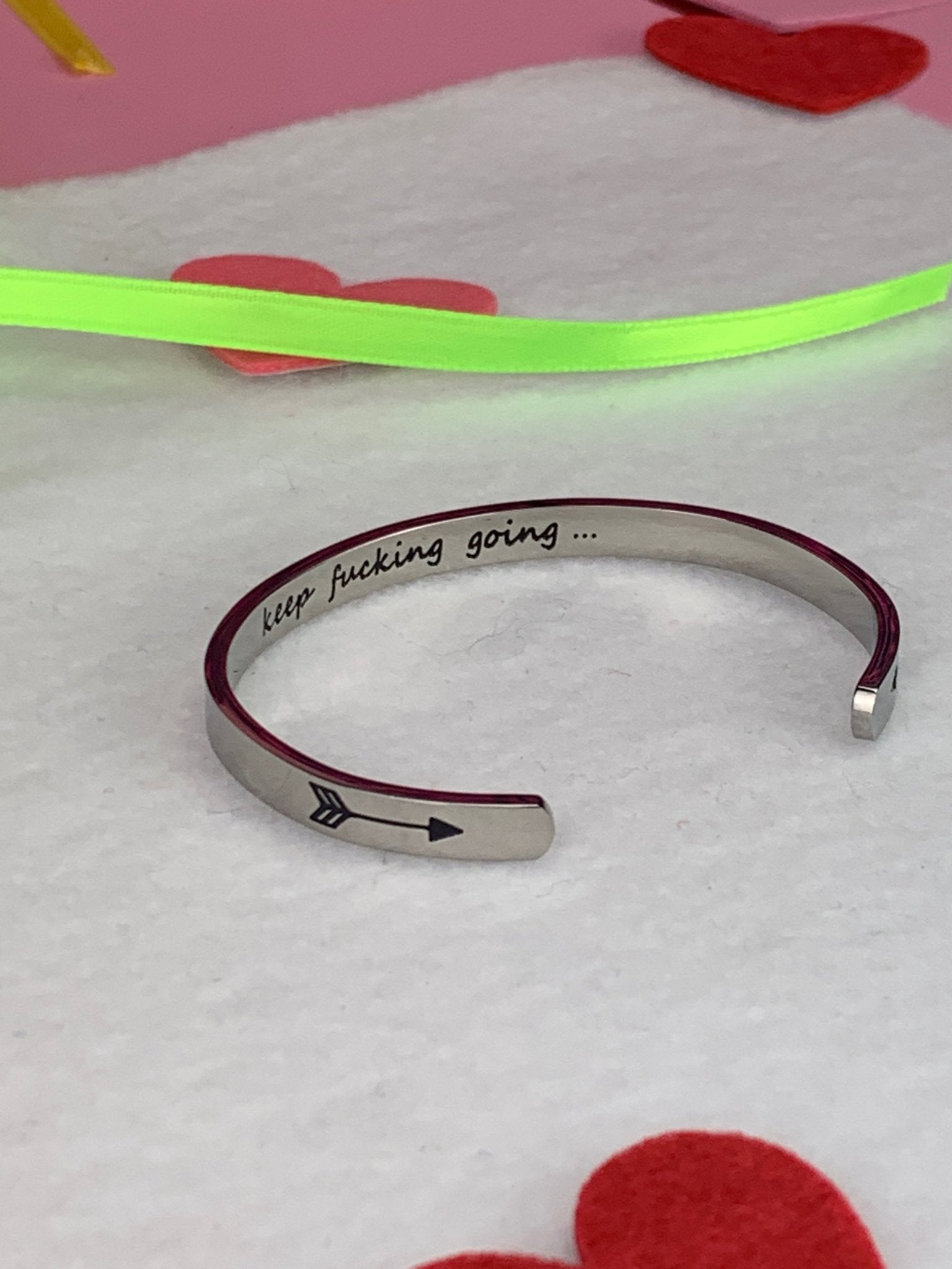 Keep Going Cuff Bracelet - Free Spirited