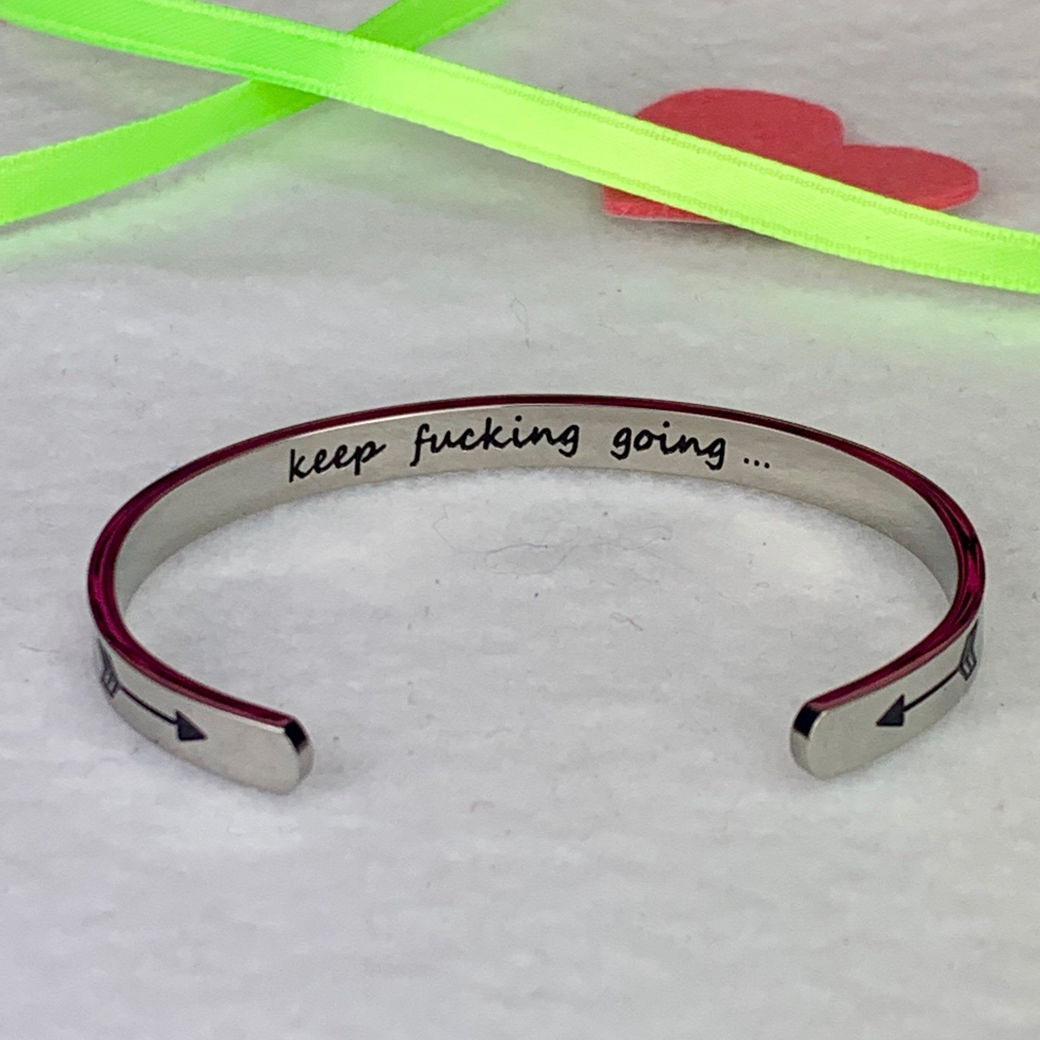 Keep Going Cuff Bracelet - Free Spirited