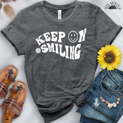 Keep On Smiling Tee - Free Spirited