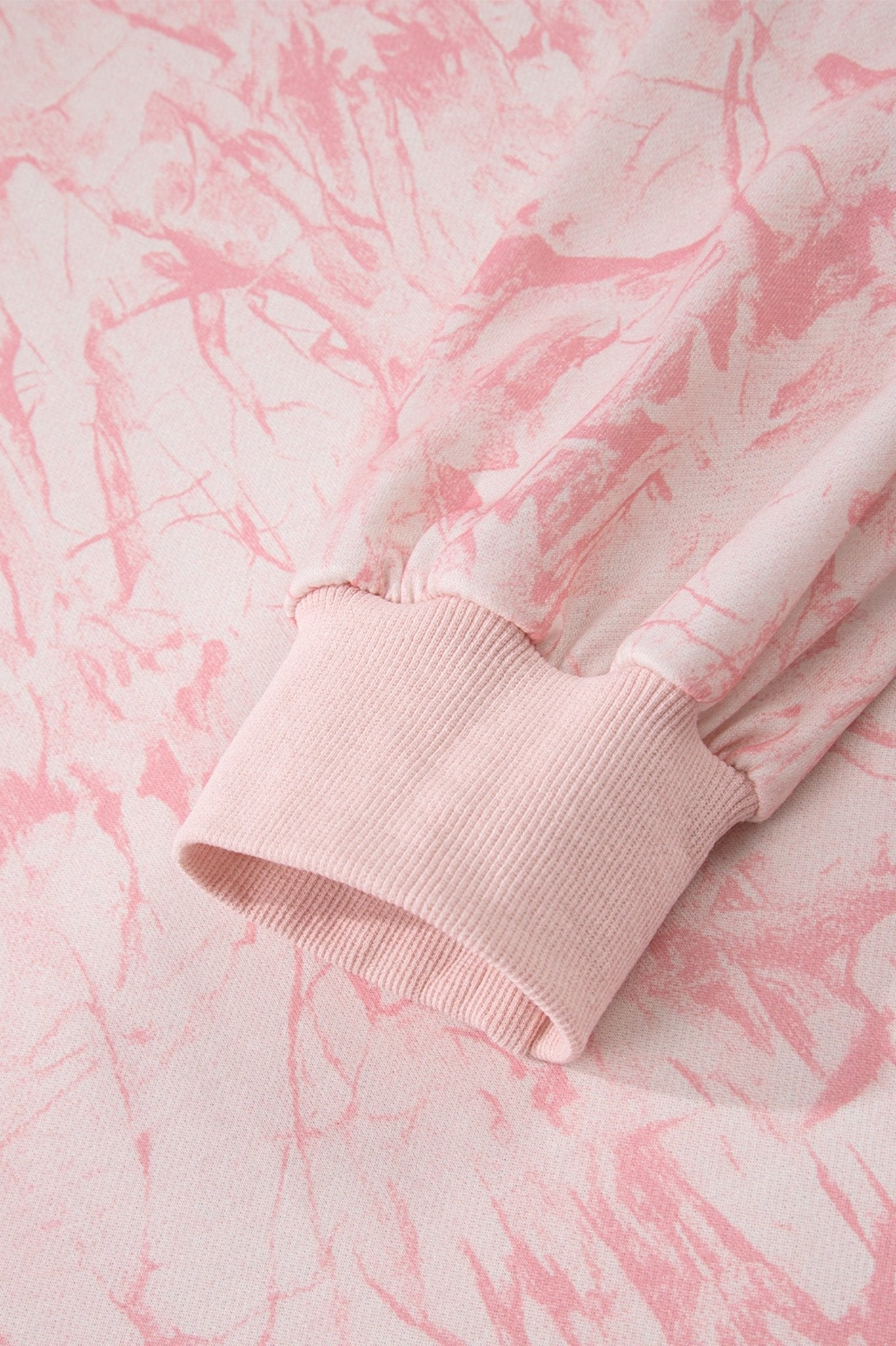 Khaki Camo Mock Neck Baggy Sweatshirt - Free Spirited