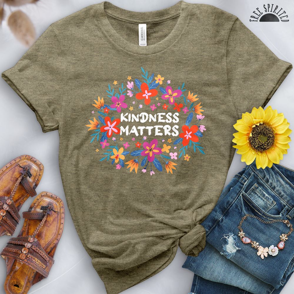 Kindness Matters Tee - Free Spirited