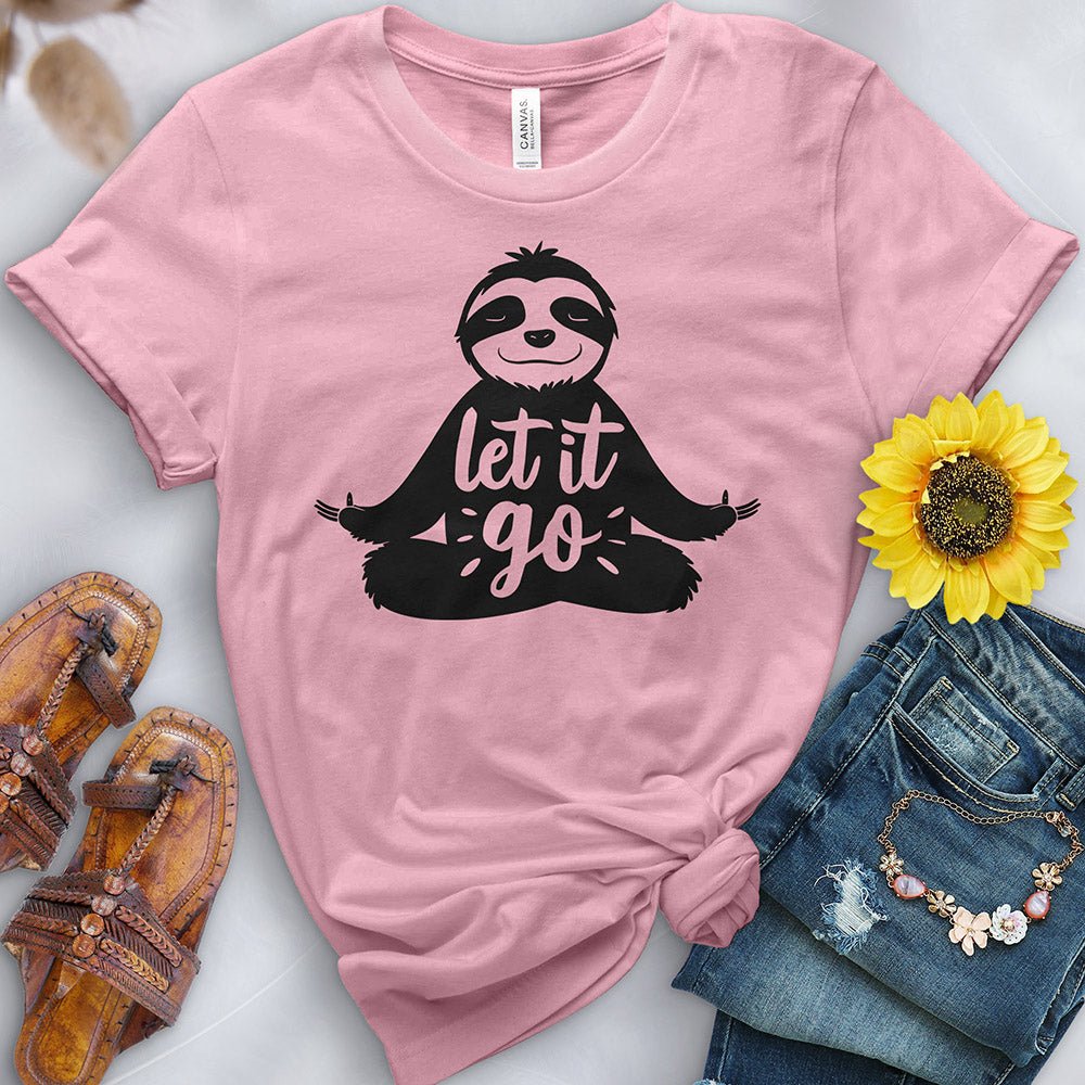 Let it Go Sloth Tee - Free Spirited