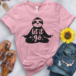 Let it Go Sloth Tee - Free Spirited