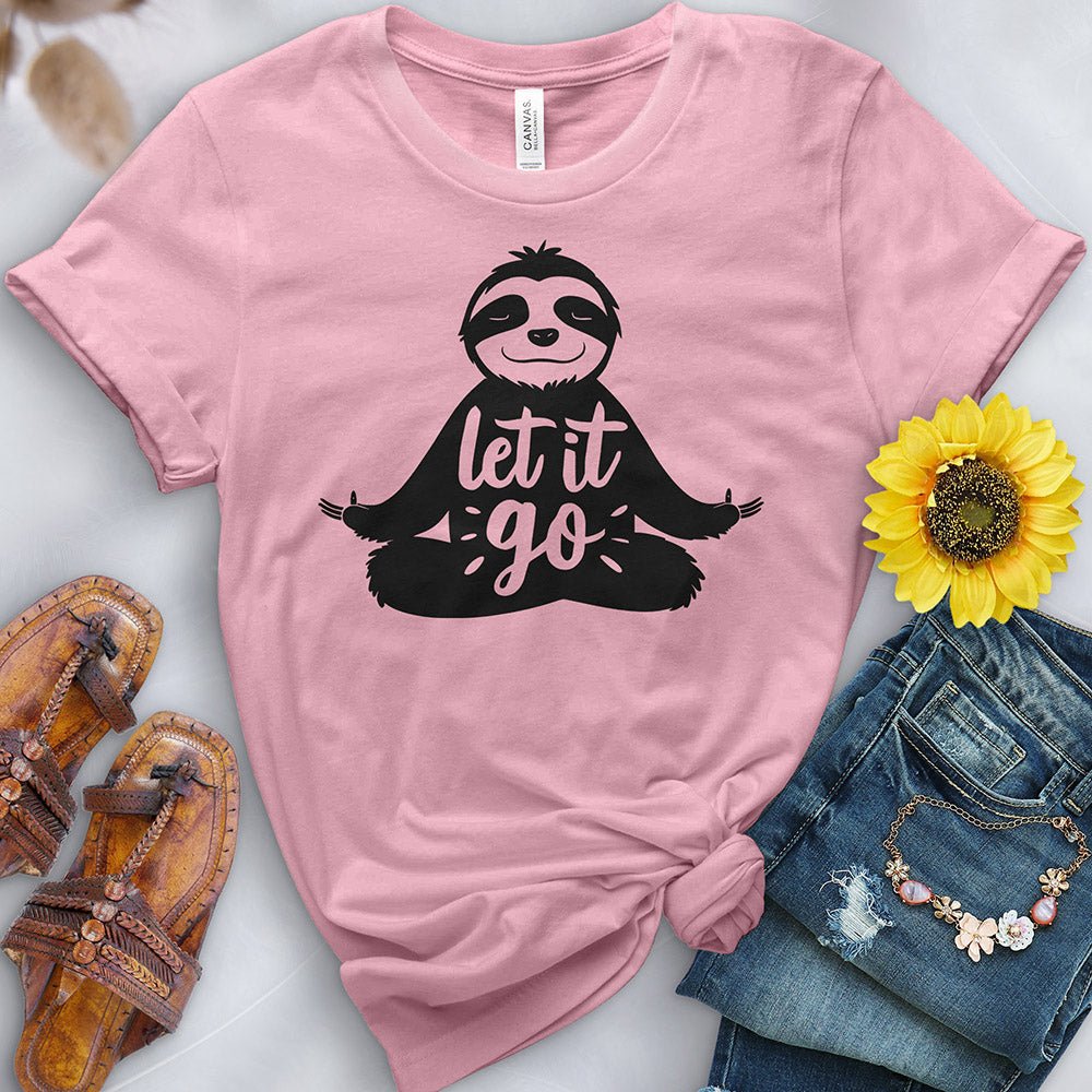 Let it Go Sloth Tee - Free Spirited