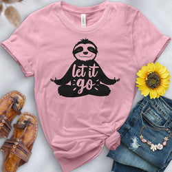 Let it Go Sloth Tee - Free Spirited