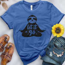 Let it Go Sloth Tee - Free Spirited