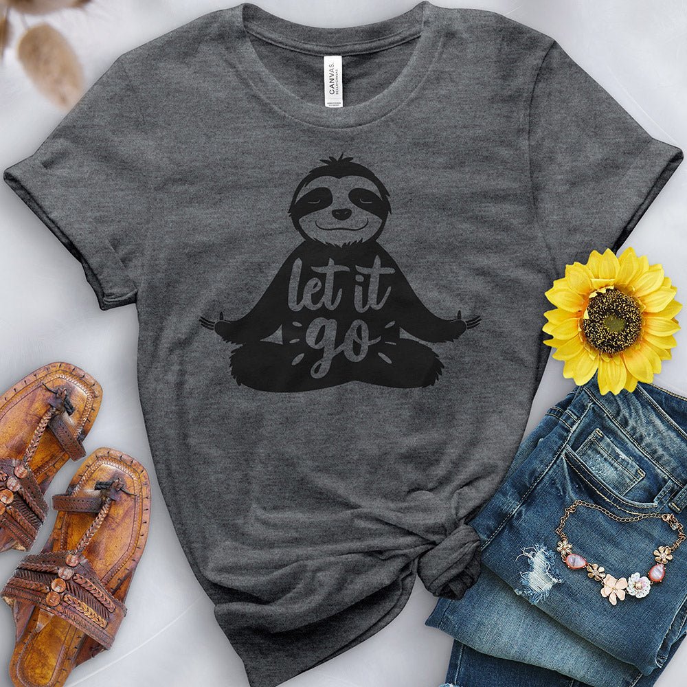 Let it Go Sloth Tee - Free Spirited