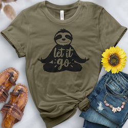 Let it Go Sloth Tee - Free Spirited