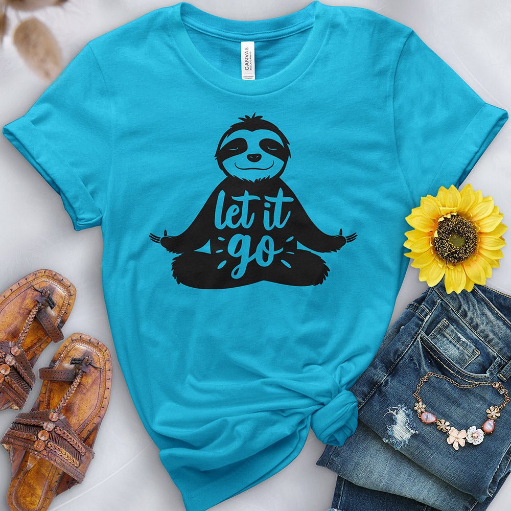 Let it Go Sloth Tee - Free Spirited