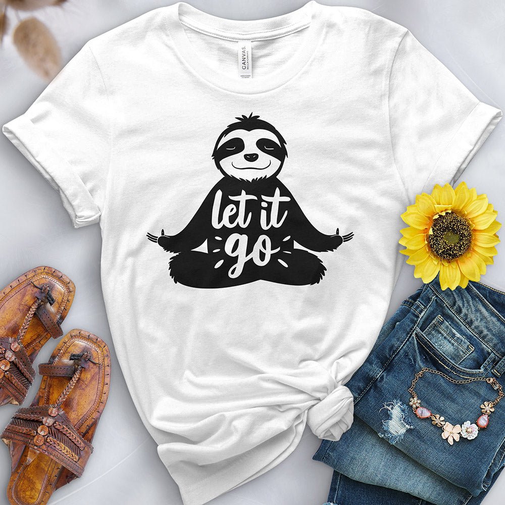 Let it Go Sloth Tee - Free Spirited