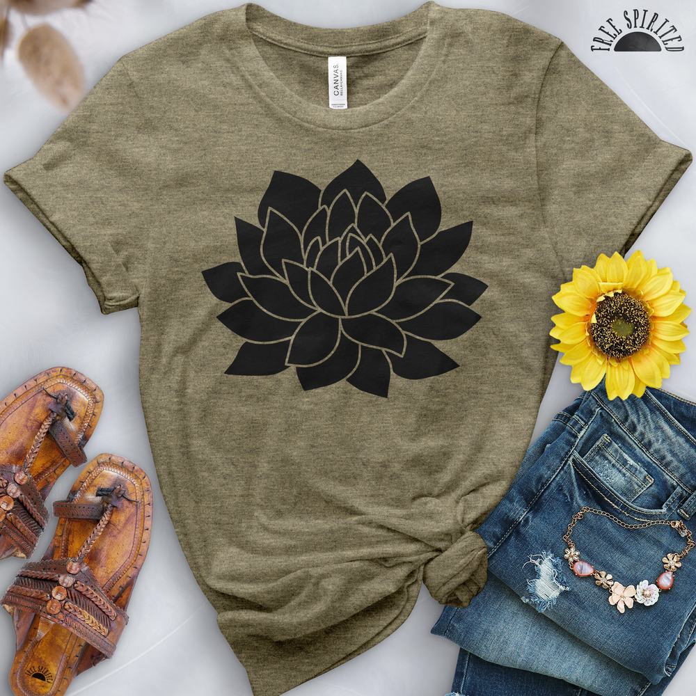 Lotus Flower Tee - Free Spirited