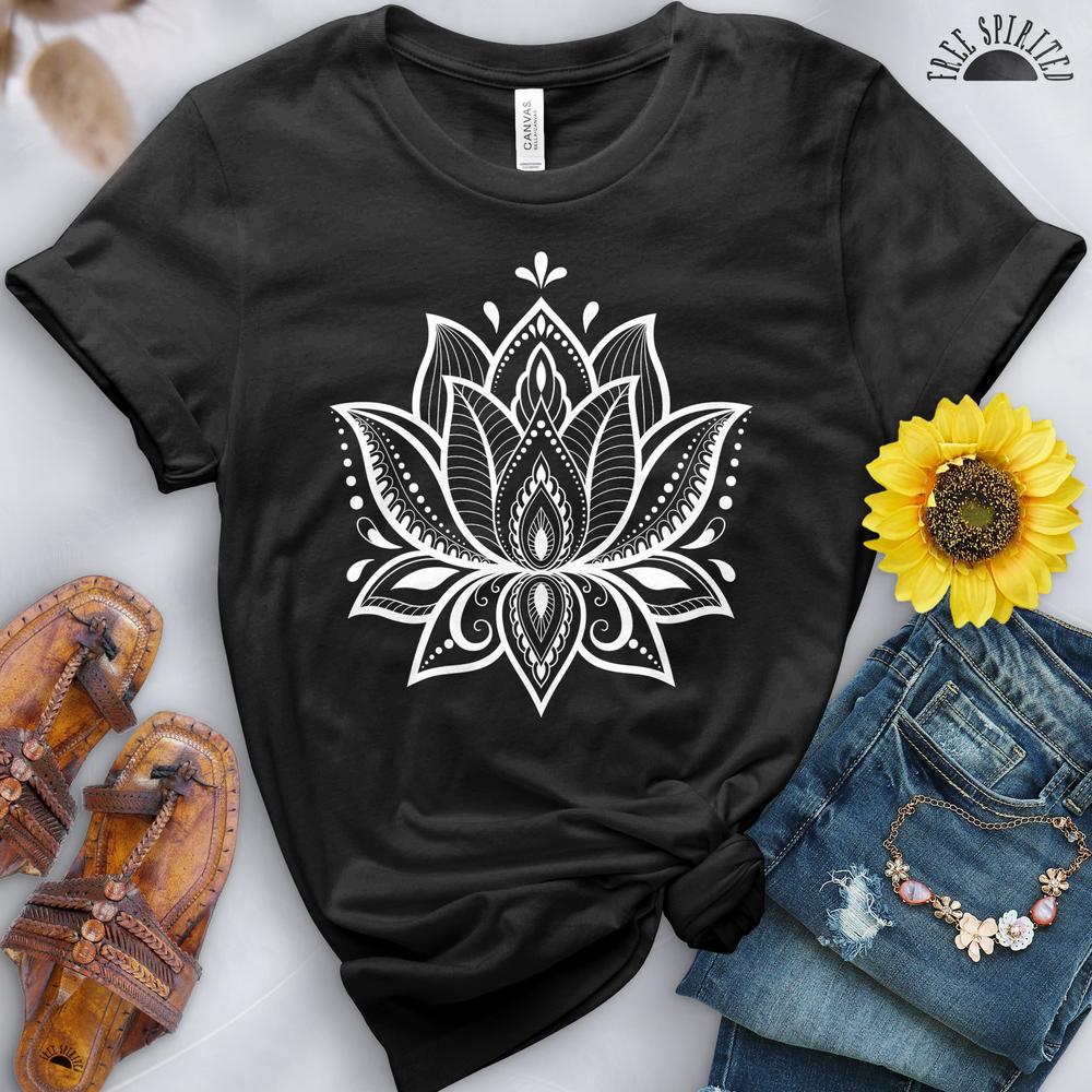 Lotus Flower Tee - Free Spirited