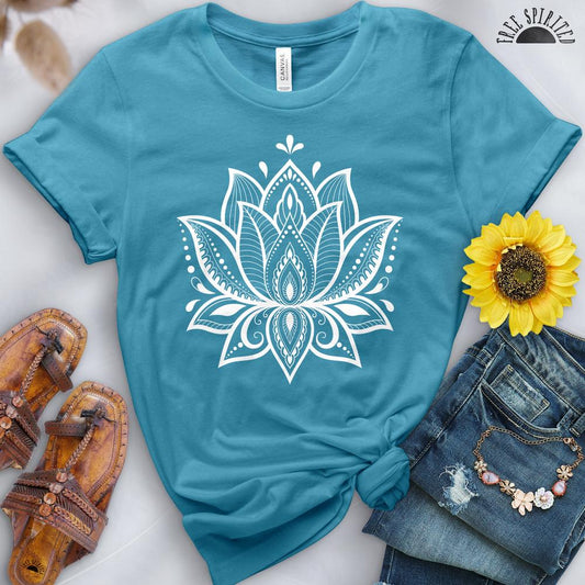 Lotus Flower Tee - Free Spirited