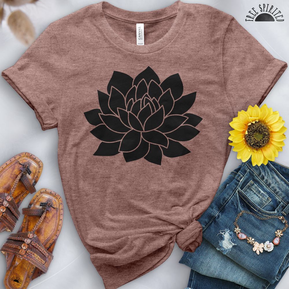 Lotus Flower Tee - Free Spirited