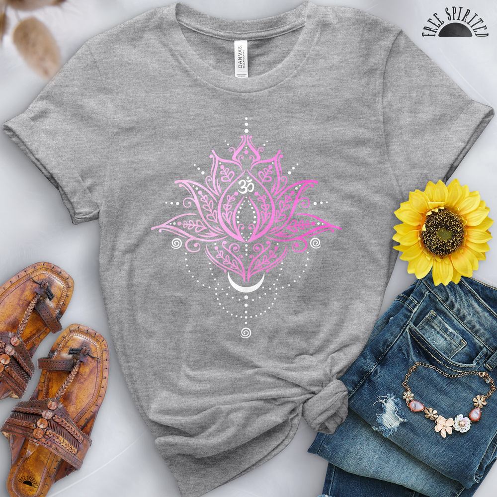 Lotus Om Tee - Free Spirited