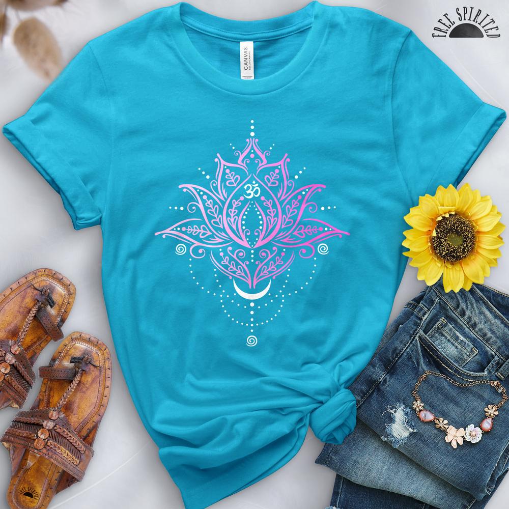 Lotus Om Tee - Free Spirited