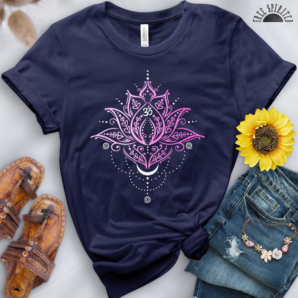 Lotus Om Tee - Free Spirited