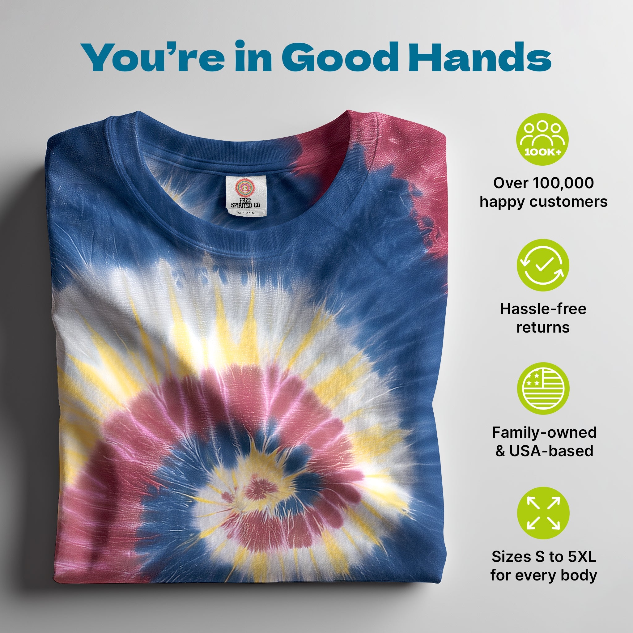 Lotus Premium Hand - Dyed Comfort Shirt - Free Spirited