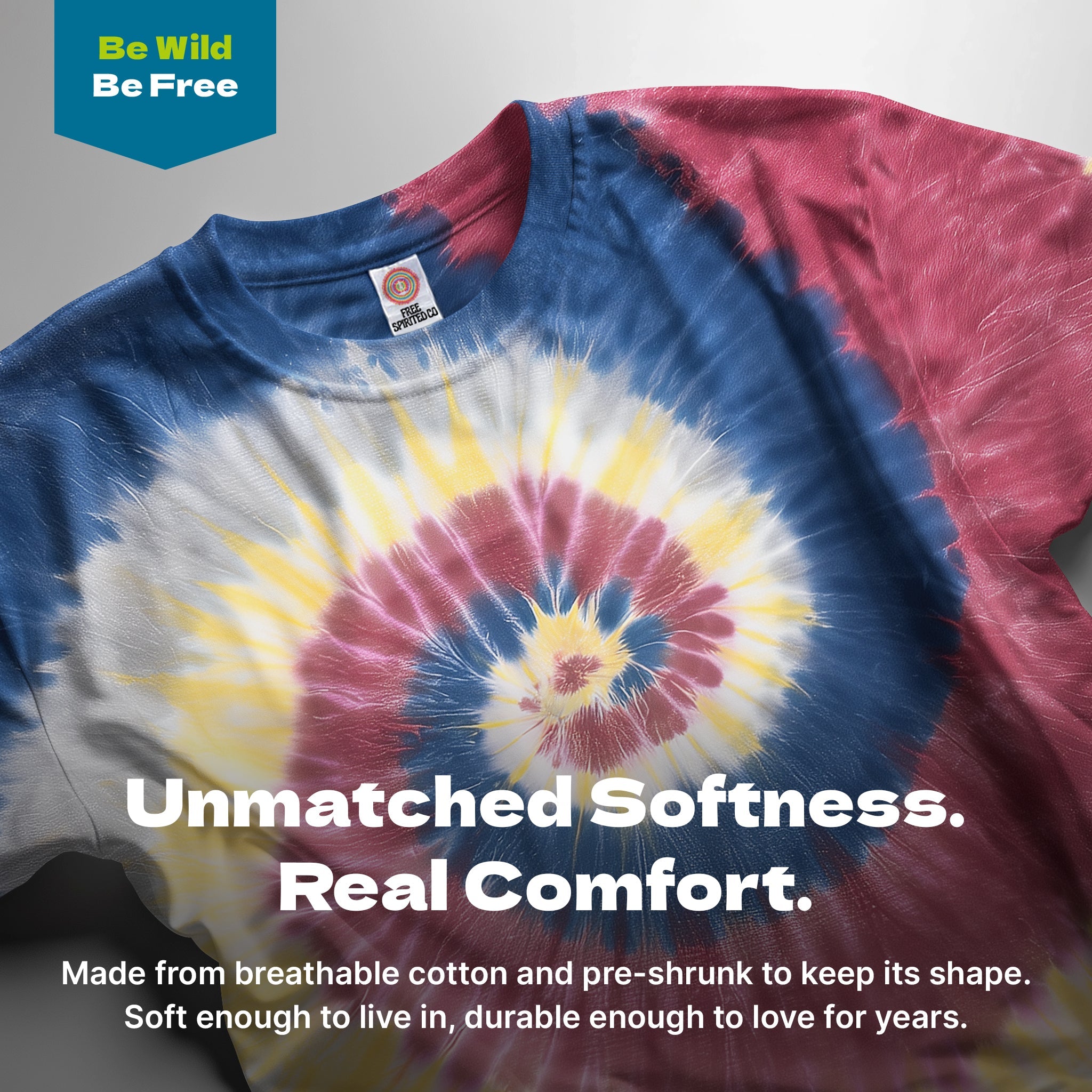 Lotus Premium Hand - Dyed Comfort Shirt - Free Spirited