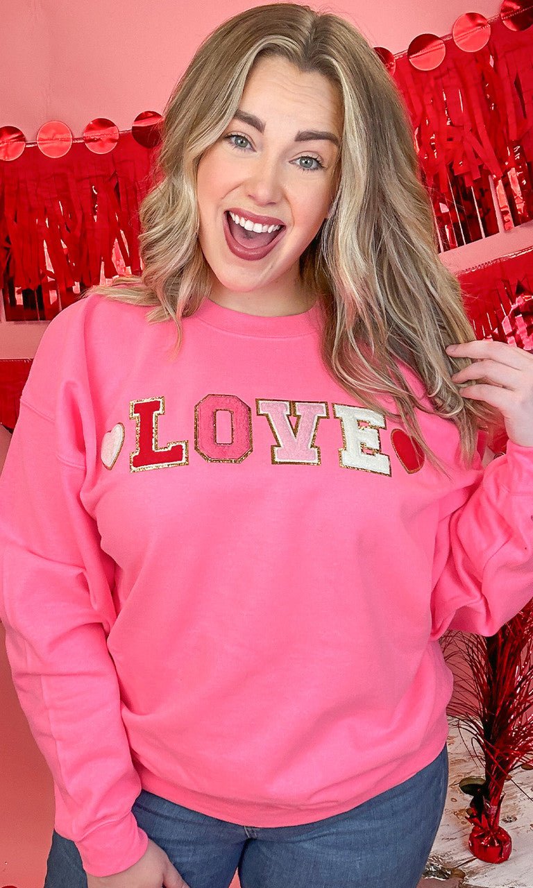 LOVE Ideal Chenille Sweatshirt - Free Spirited