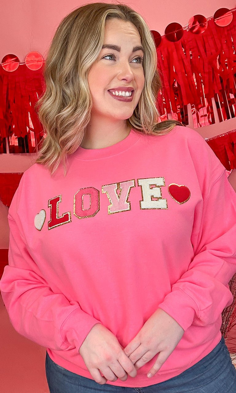 LOVE Ideal Chenille Sweatshirt - Free Spirited