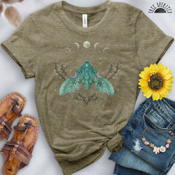 Luna Moth Tee - Free Spirited