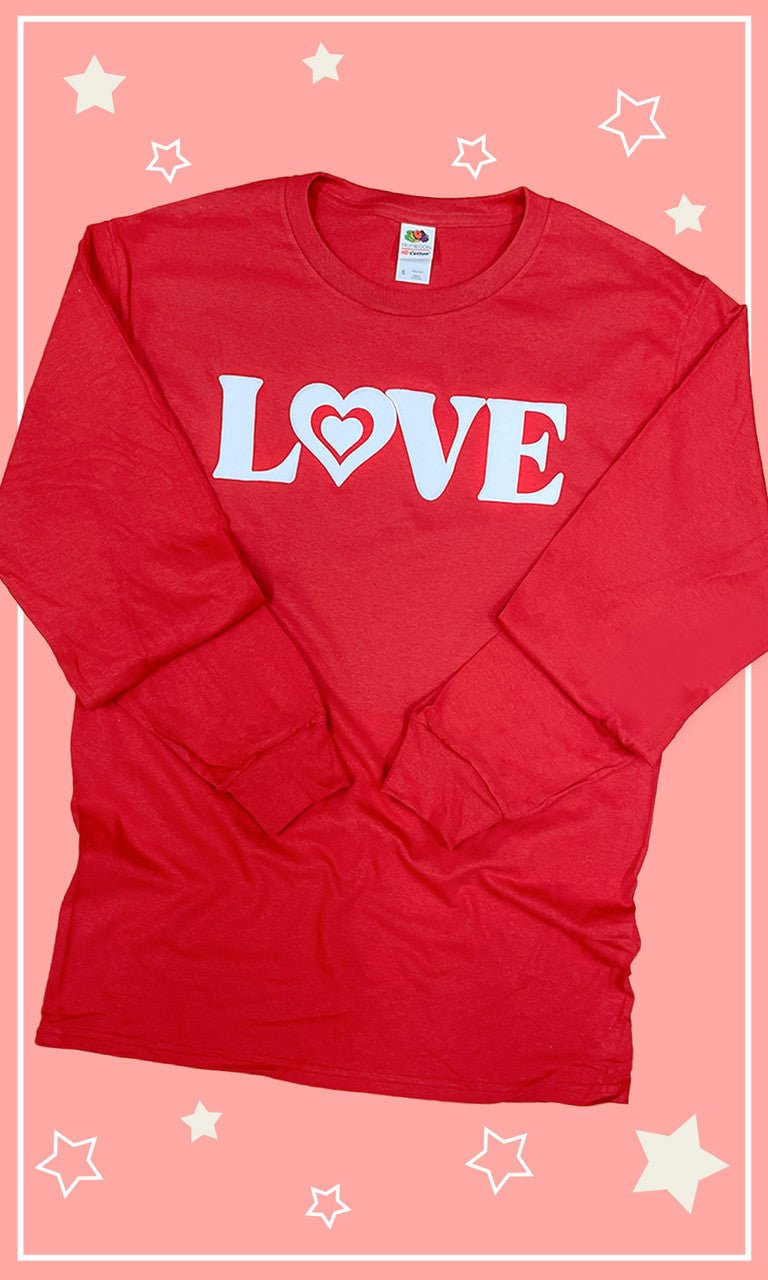 Magic Puff Love Adult Long Sleeve T-Shirt - Free Spirited