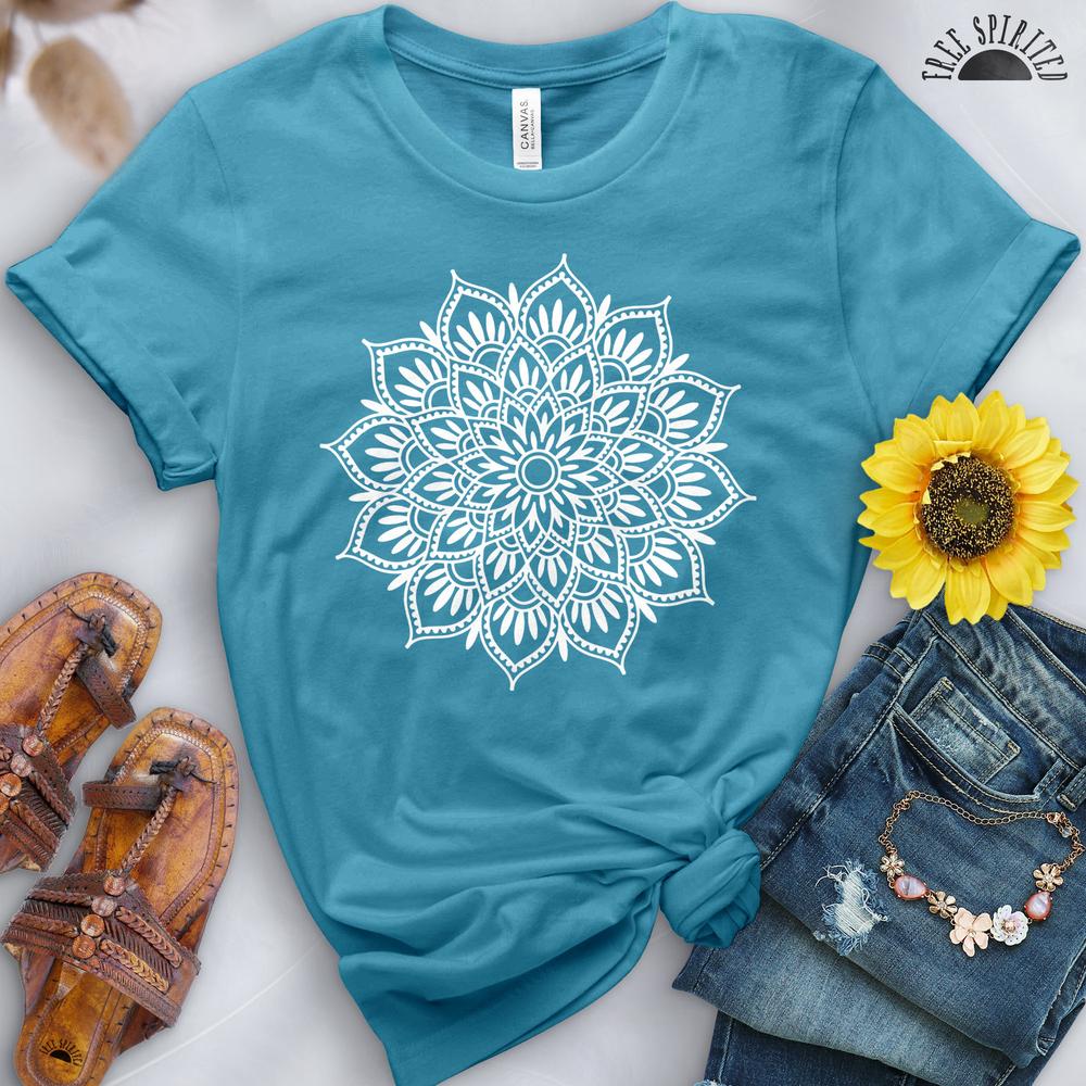 Mandala Lotus Tee - Free Spirited