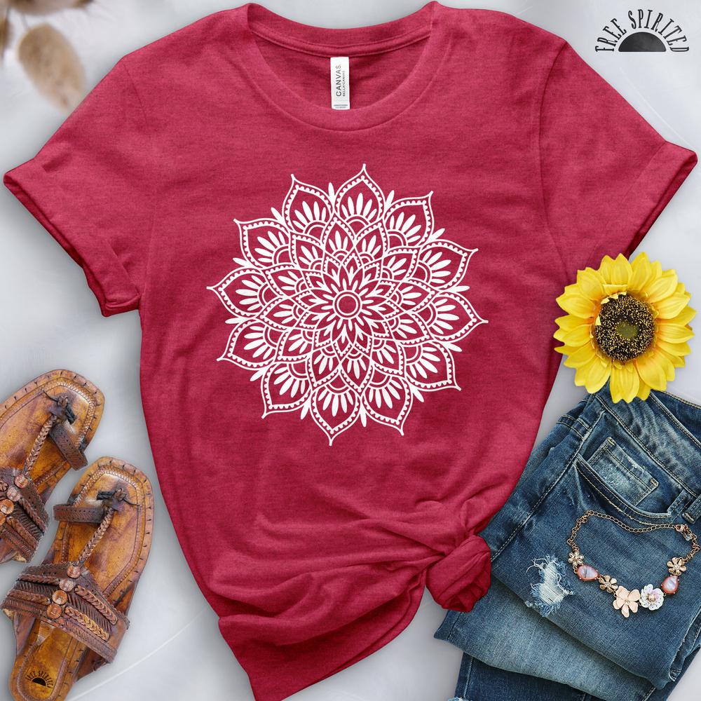 Mandala Lotus Tee - Free Spirited