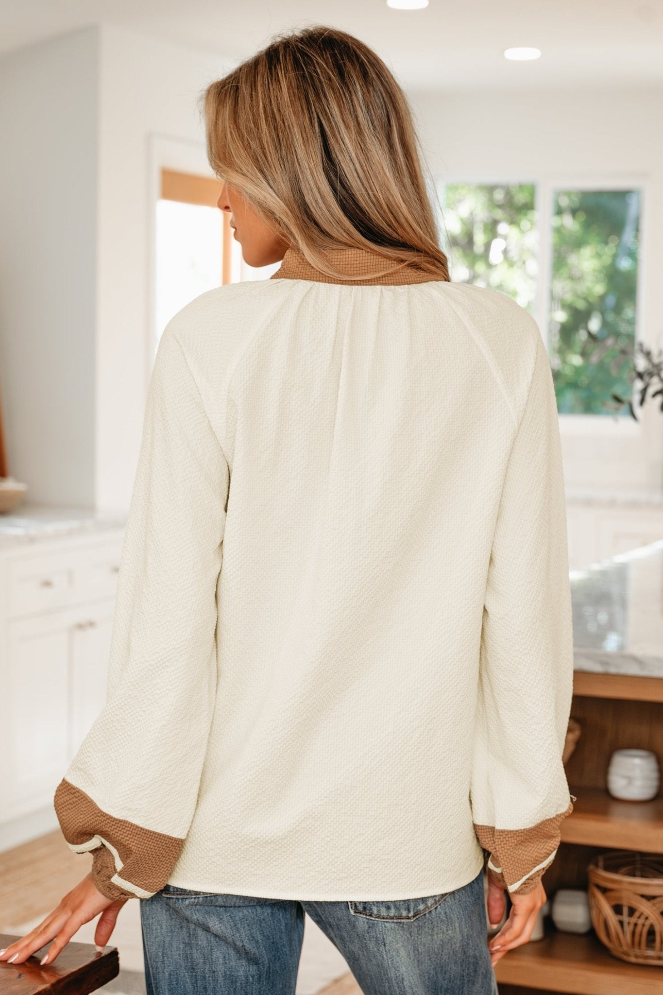 Maren Long Sleeve Blouse Long Sleeve Top by Threaded Pear - Free Spirited