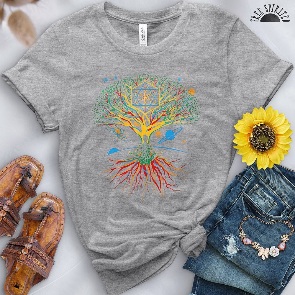 Meditation Zen Tree Tee - Free Spirited