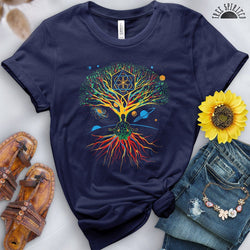 Meditation Zen Tree Tee - Free Spirited