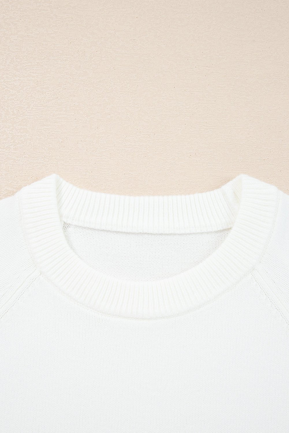 Merry Christmas Raglan Sleeve Sweater - Free Spirited